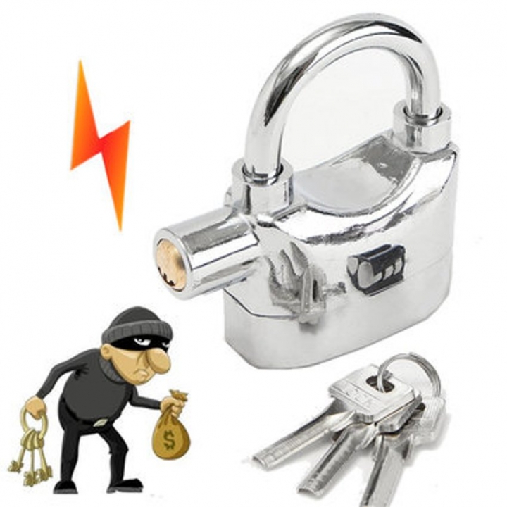 Automatic Tamperproof Security Anti-Theft Alarm Padlock