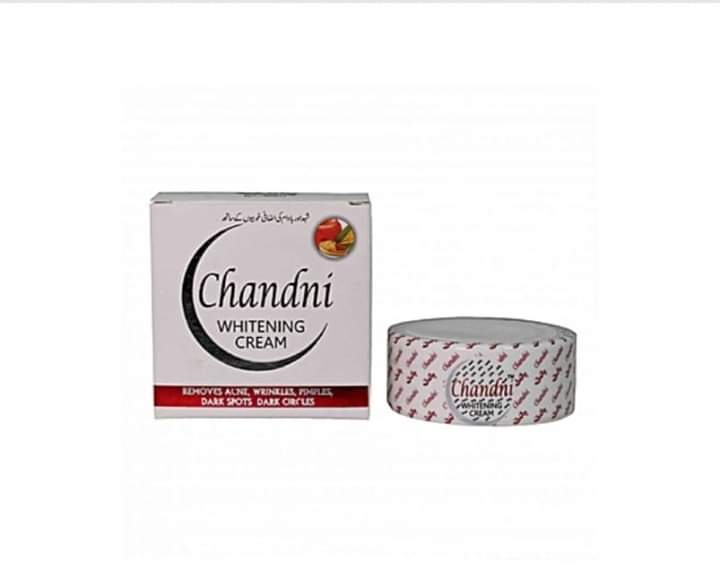 Chandni Whitening Cream ; Acne, Dark Spots, Wrinkles Solution