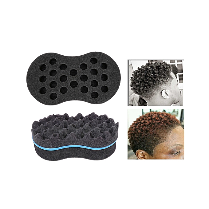 Barber Hair Brush Sponge Dreads Locking Twist Coil Afro Curl Wave