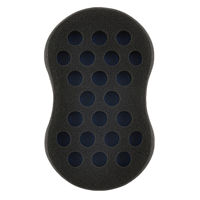 Barber Hair Brush Sponge Dreads Locking Twist Coil Afro Curl Wave