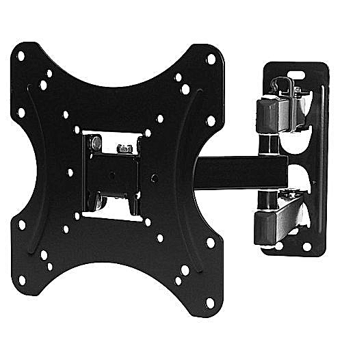 Full Motion Swivel Wall Mount TV Bracket black - 14-42&quot;