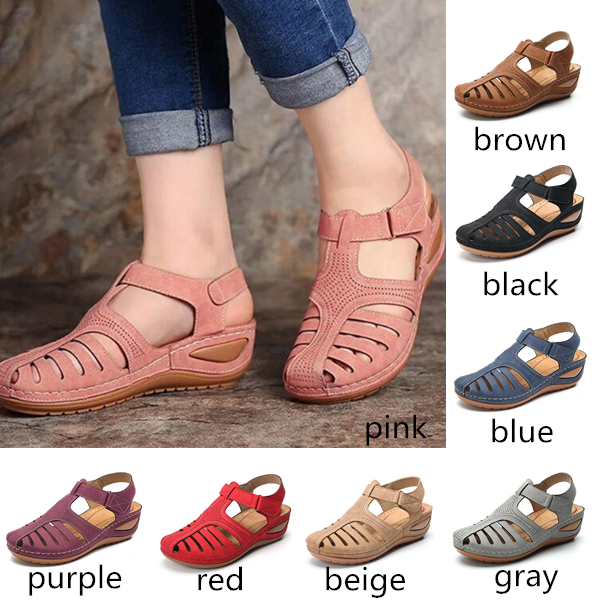 Women Sandals High-class Plus Size Heels Sandals For Wedges Casual Gladiator Sandal Woman Shoes
