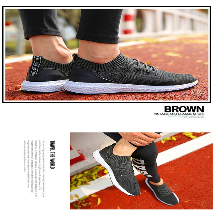 New Men's Sports Shoes, Breathable Leisure Shoes, Tide Shoes, Net Shoes, British Running Shoes
