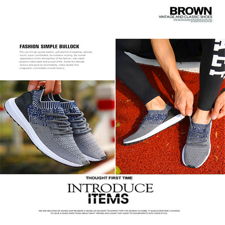New Men's Sports Shoes, Breathable Leisure Shoes, Tide Shoes, Net Shoes, British Running Shoes
