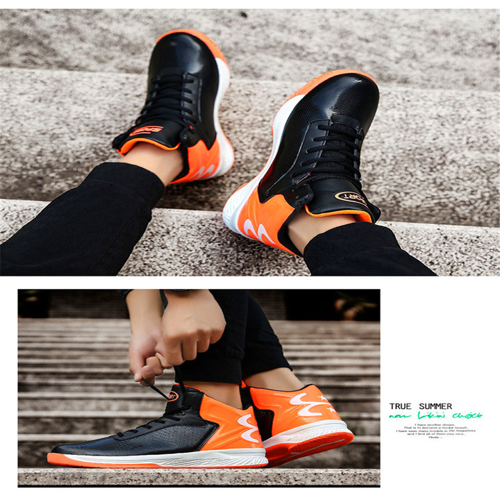 Spring 2019 New Basketball, Air Permeability and Shock Absorption Fashion Sports Shoes