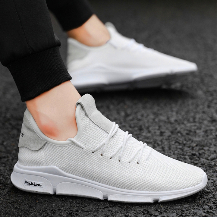New Sports Shoes 2019 Summer Air-permeable Men&apos;s Leisure Shoes Air-permeable Running Shoes