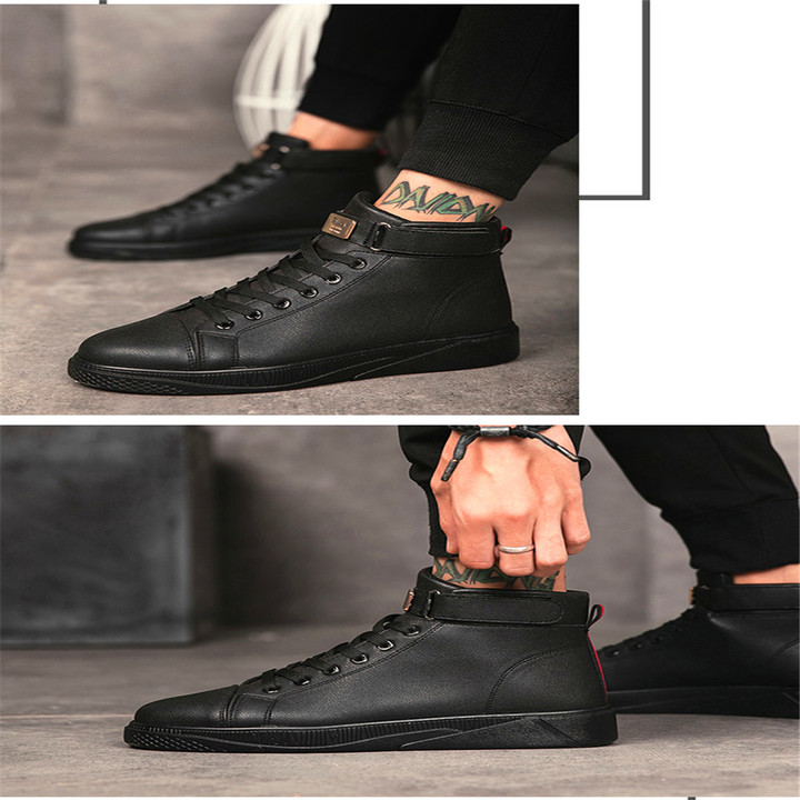 Men's Sneakers Fashionable Small White Shoes Spring New High-top Casual Shoes