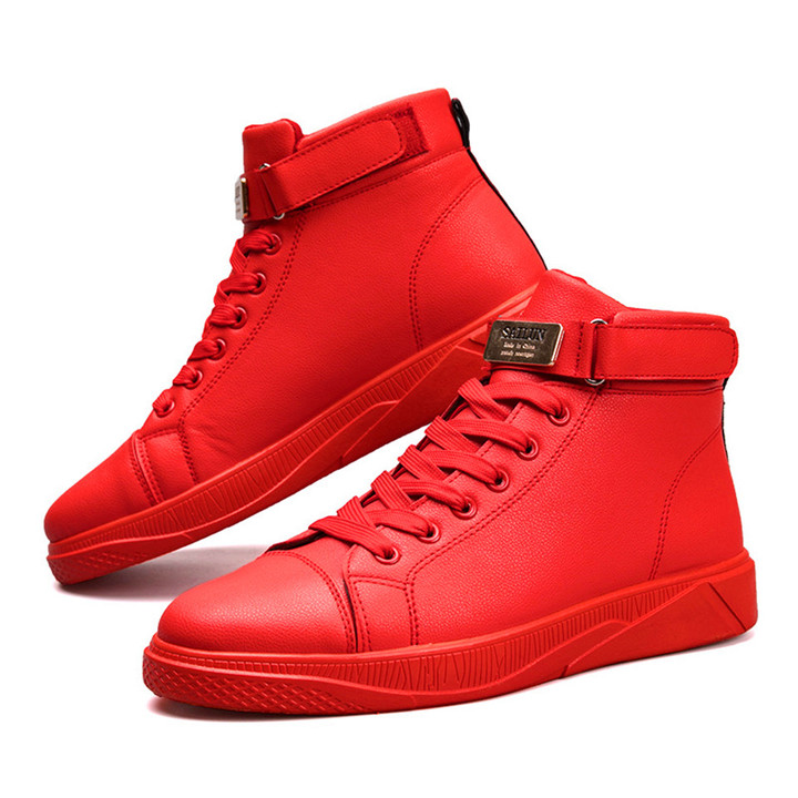 Men's Sneakers Fashionable Small White Shoes Spring New High-top Casual Shoes