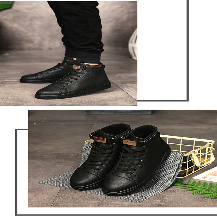 Men's Sneakers Fashionable Small White Shoes Spring New High-top Casual Shoes