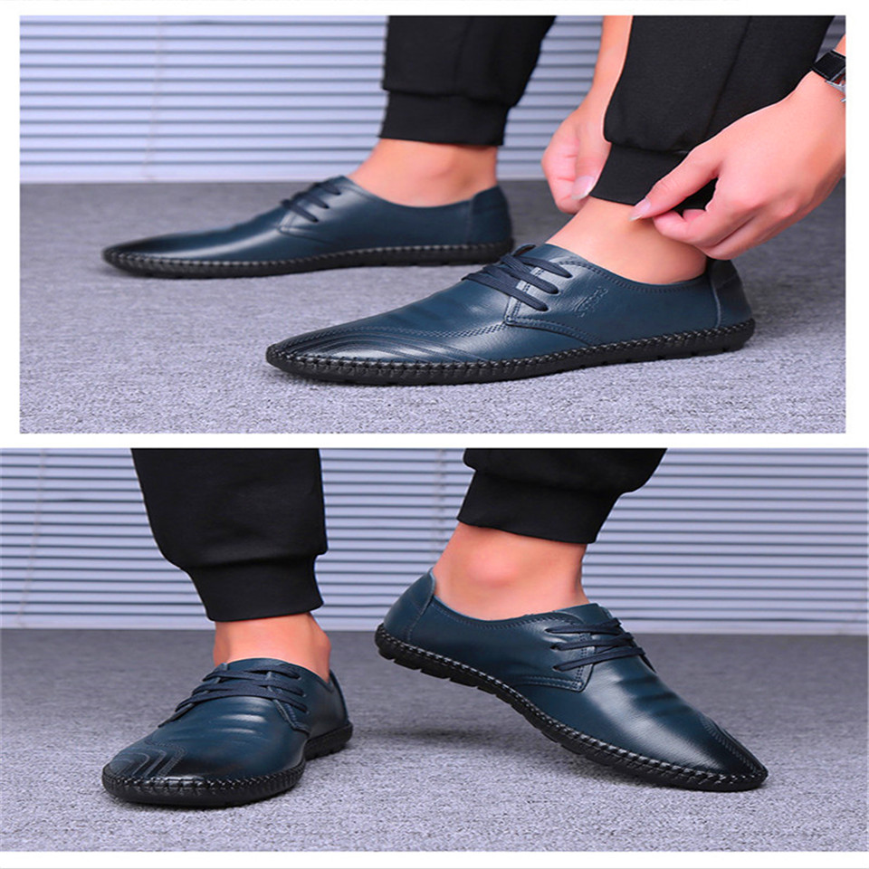 Four seasons new men's shoes fashion casual business shoes men's shoes