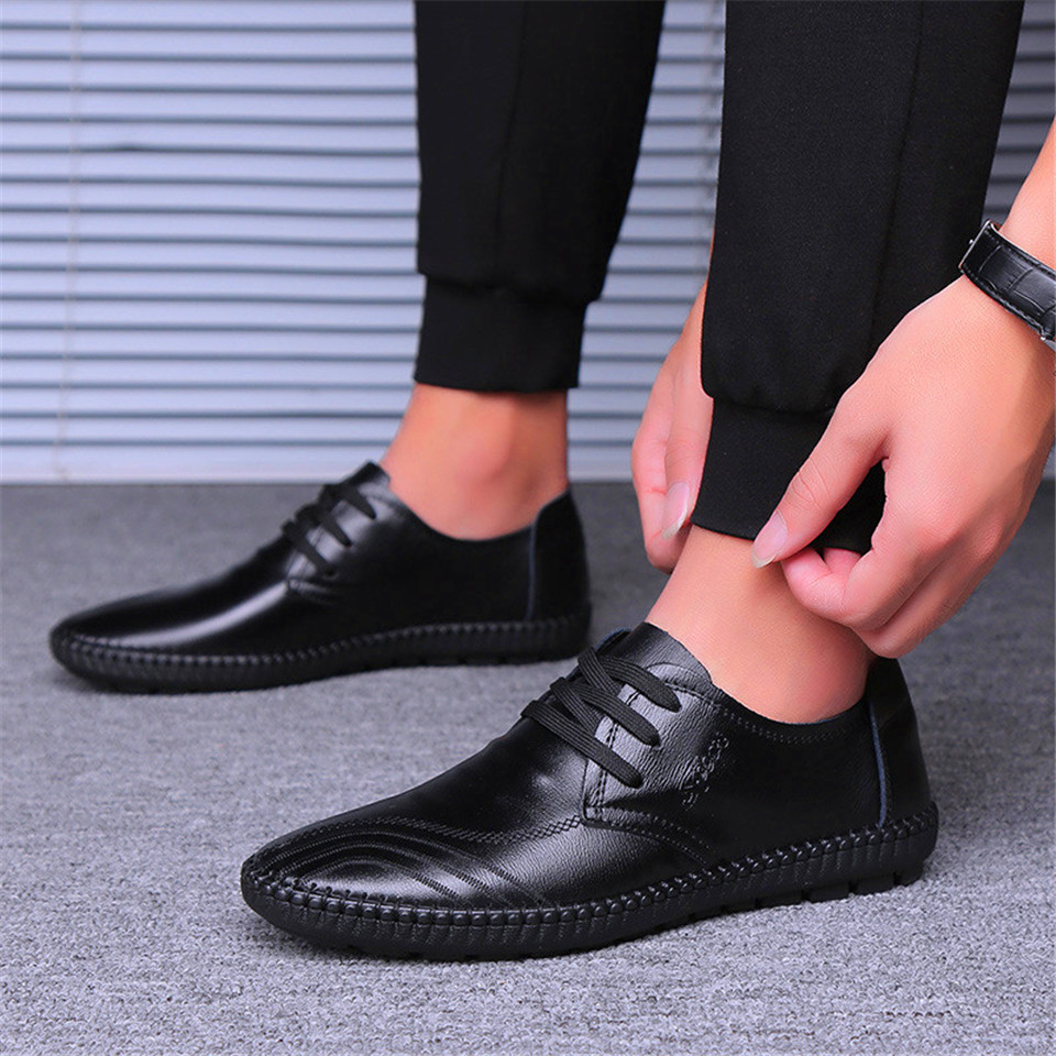 Four seasons new men's shoes fashion casual business shoes men's shoes