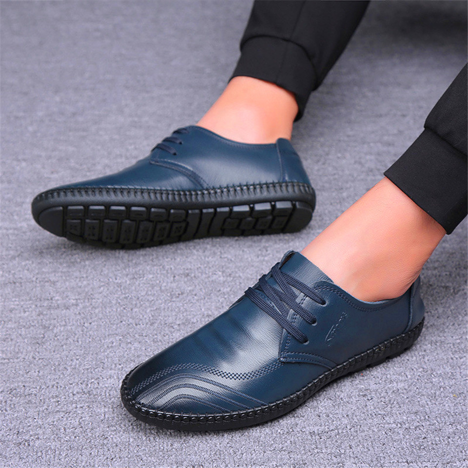 Four seasons new men's shoes fashion casual business shoes men's shoes
