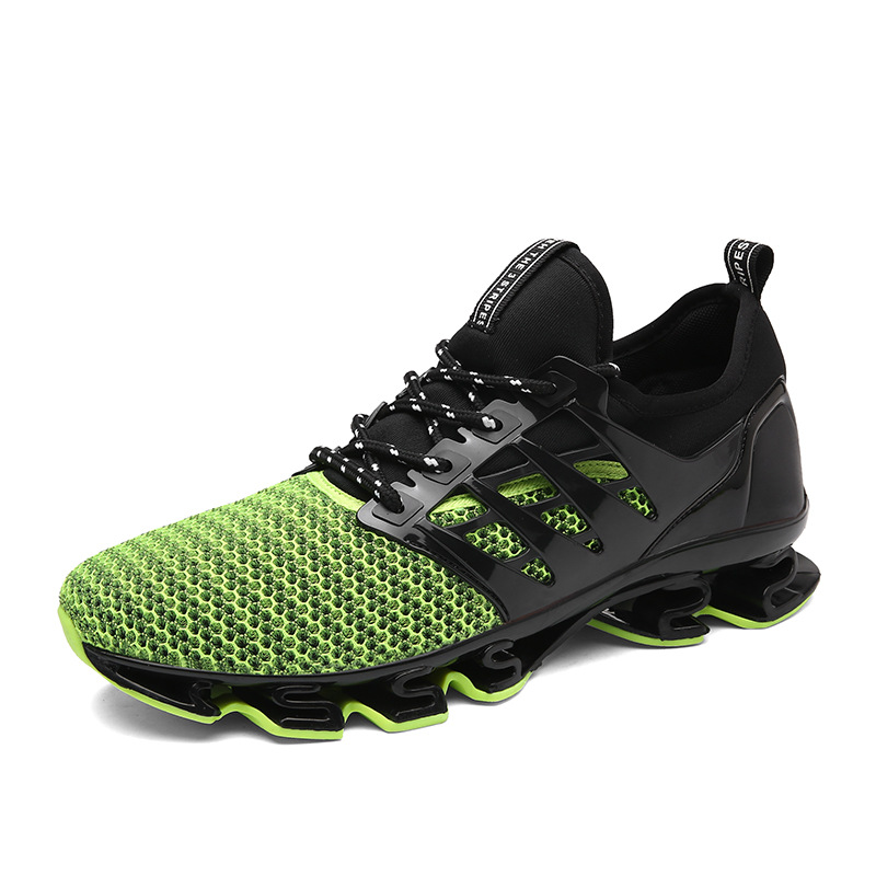 Blade Sports Men&apos;s Shoes Breathable Jogging Shoes Spring Soles Have Gifts