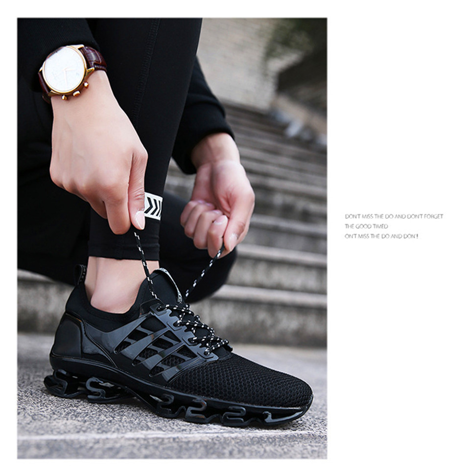 Blade Sports Men&apos;s Shoes Breathable Jogging Shoes Spring Soles Have Gifts