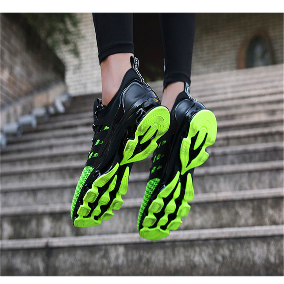 Blade Sports Men&apos;s Shoes Breathable Jogging Shoes Spring Soles Have Gifts