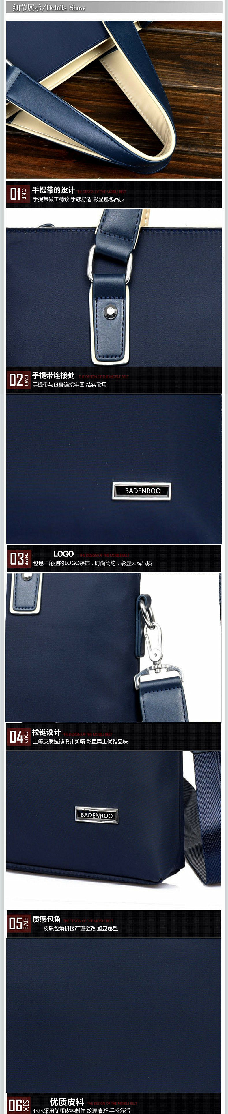 Men's business bag official Bag Laptop Bag Single Shoulder Messenger Bag