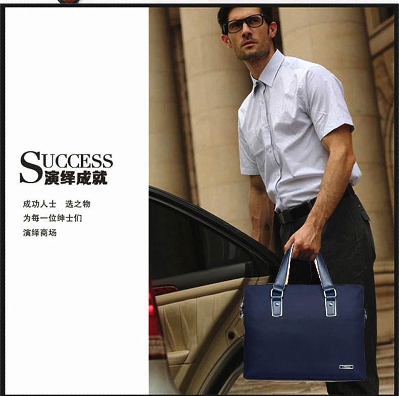 Men's business bag official Bag Laptop Bag Single Shoulder Messenger Bag