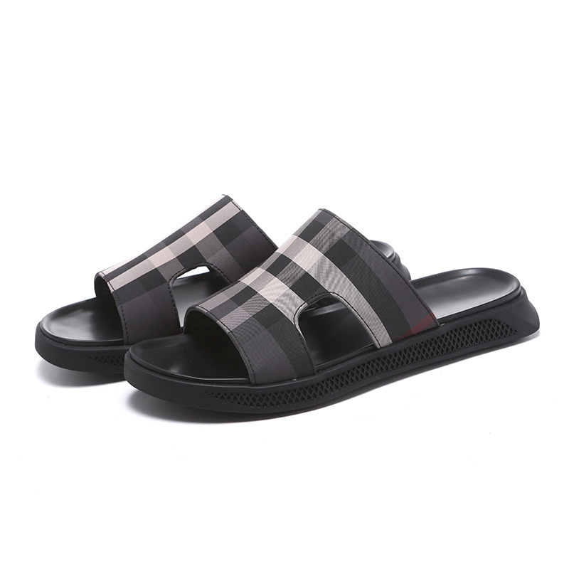 Sandals men's sandals summer new student's casual heavy bottomed trendy slippers
