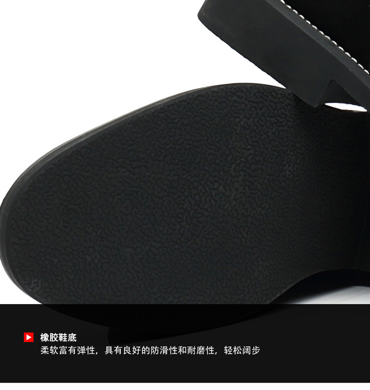 Autumn and winter new thermal shoes frosted Martin boots men's Retro Chelsea casual men's Boots