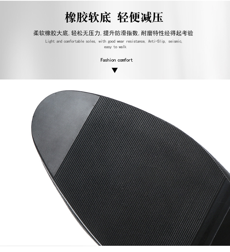 African men's casual pointed leather shoes fashion youth small shoes