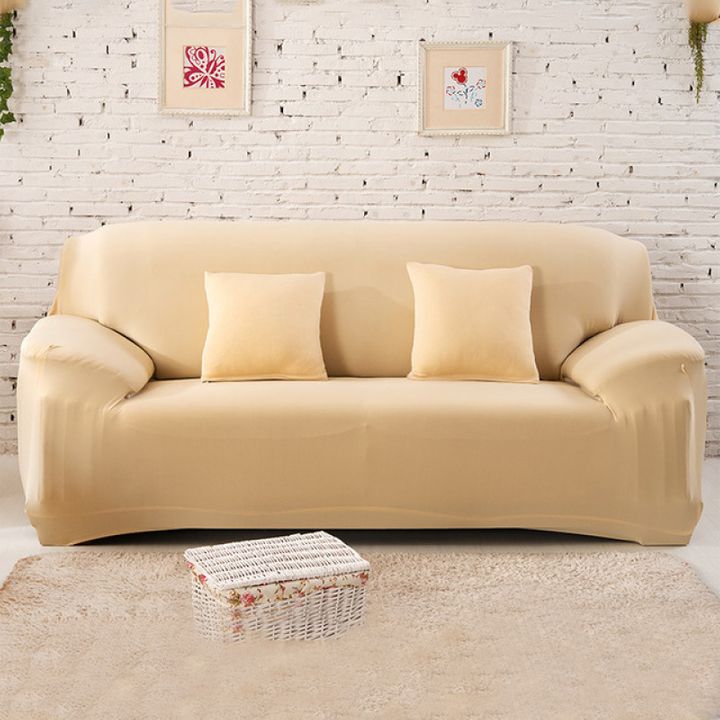 Details about   Stretch Sofa Cover Dust-Proof  Couch Cover Elastic Sectional Sofa 1/2/3/4-seater 