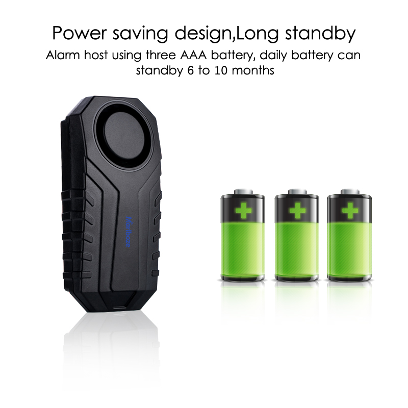 Remote Control Bike Motorcycle Electric Car Security Anti Lost Remind Vibration Warning Alarm