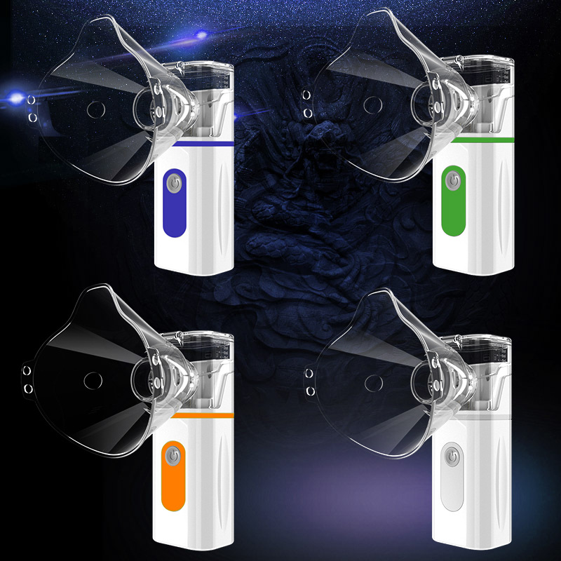 Handheld Ultrasonic Mesh Atomizer Nebulizer Personal Steamer Inhalers for Breathing Problems