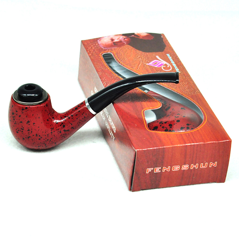 Cigarette Smoking Pipe bakelite Enchase Smoking Pipe Tobacco Cigarettes Cigar Pipes Gift Durable