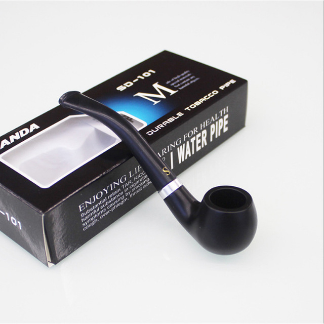 Cigarette Smoking Pipe bakelite Enchase Smoking Pipe Tobacco Cigarettes Cigar Pipes Gift Durable