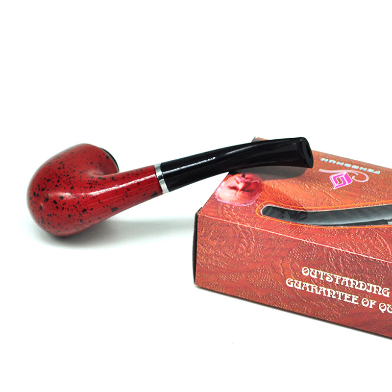 Cigarette Smoking Pipe bakelite Enchase Smoking Pipe Tobacco Cigarettes Cigar Pipes Gift Durable
