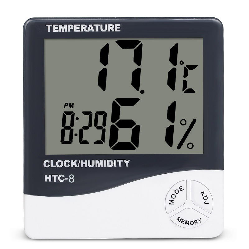 large lcd screen displays indoor digital thermo-hygrometer thermometer temperature humidity