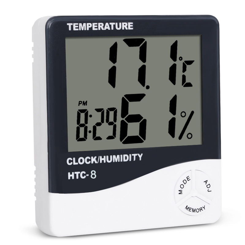 large lcd screen displays indoor digital thermo-hygrometer thermometer temperature humidity