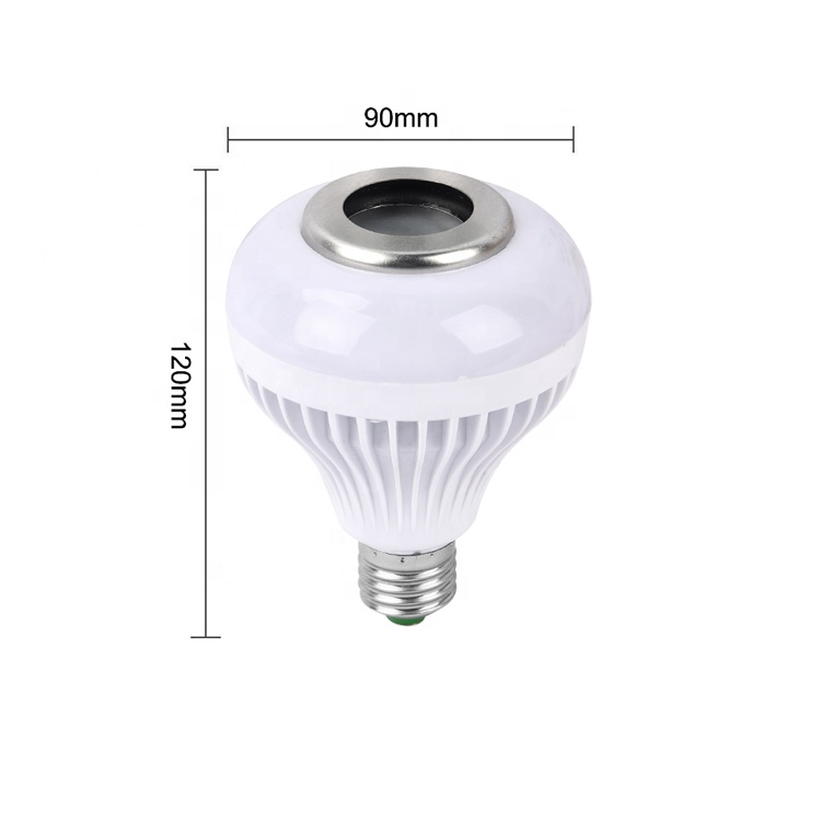Smart rgb wireless speaker bulb 220v110v 12w led light bulb colour led music bulb