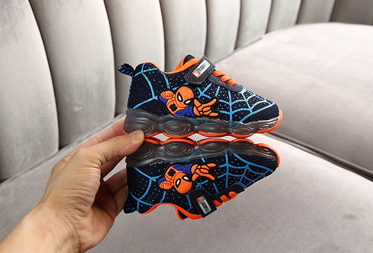 boys shoes kids LED sneakers basketball shoes for students