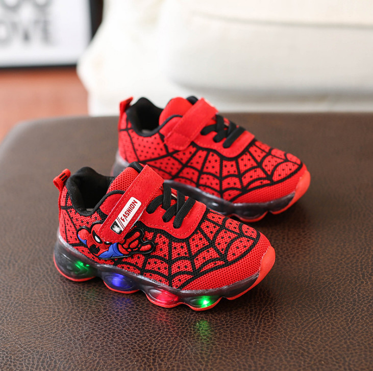 boys shoes kids LED sneakers basketball shoes for students