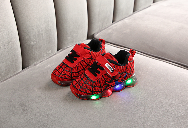boys shoes kids LED sneakers basketball shoes for students