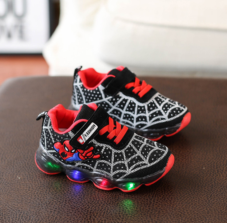 boys shoes kids LED sneakers basketball shoes for students