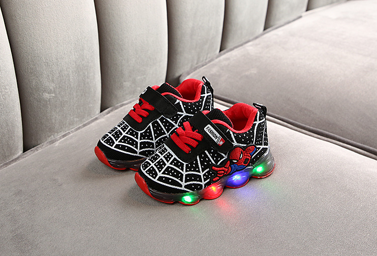 boys shoes kids LED sneakers basketball shoes for students