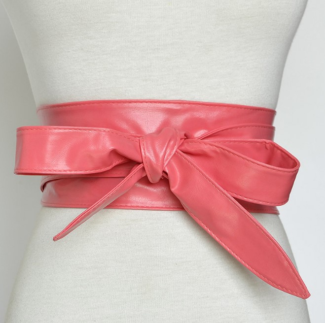 pu leather wide corset belt / girls High Waist Slimming Belt / Wide Female Waistband Belts