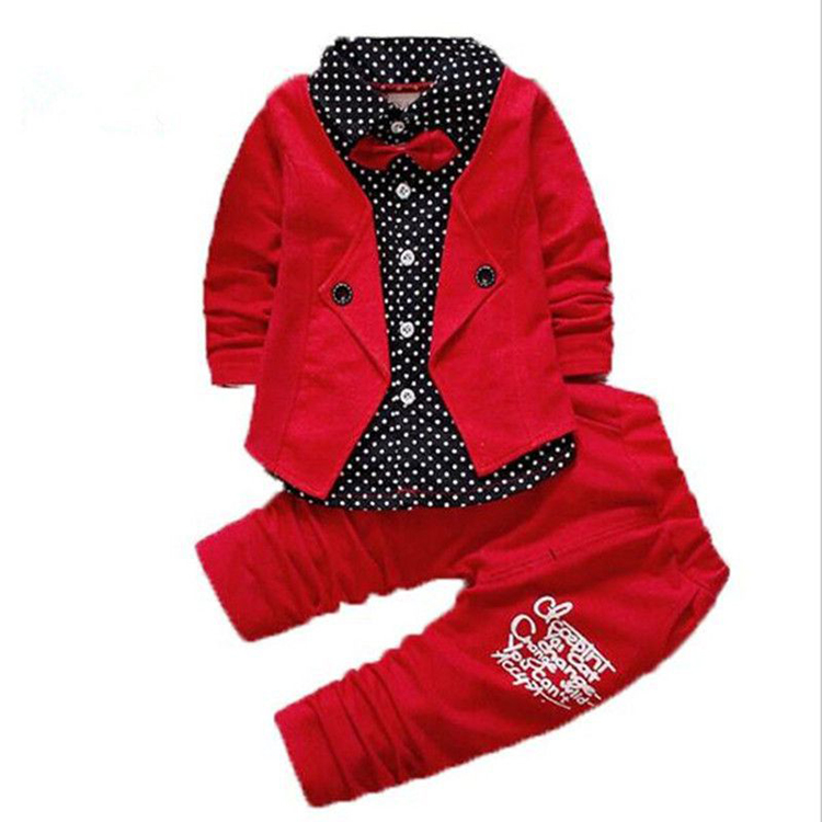 High Quality New Year Full Clothes Boy Baby Set