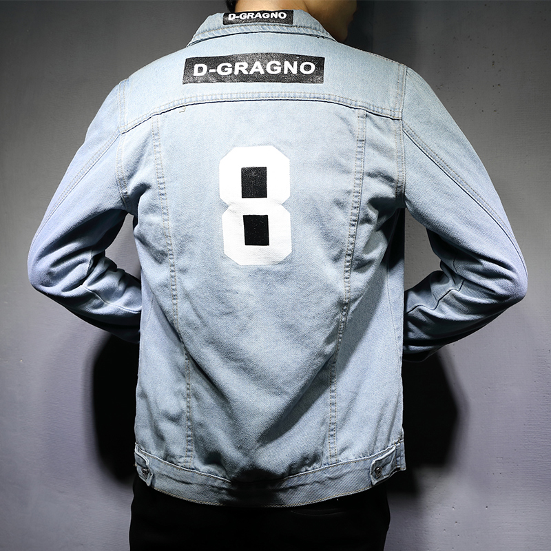 9047 Graffiti Denim Jacket,Denim Jacket Men,Camo Denim Jacket