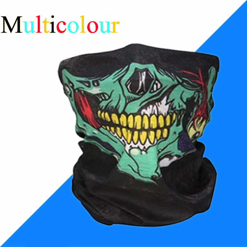 [Buy1Get 2] Skull Mask Scarf Joker Headband Balaclavas for Cycling Fishing Motorcycle Handkerchiefs