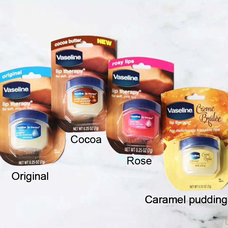 【Sell Out】Vaseline Lip Balm Lasting Long Lip Therapy Smooth Lips Anti Wrinkle Aging Refresh Nourish