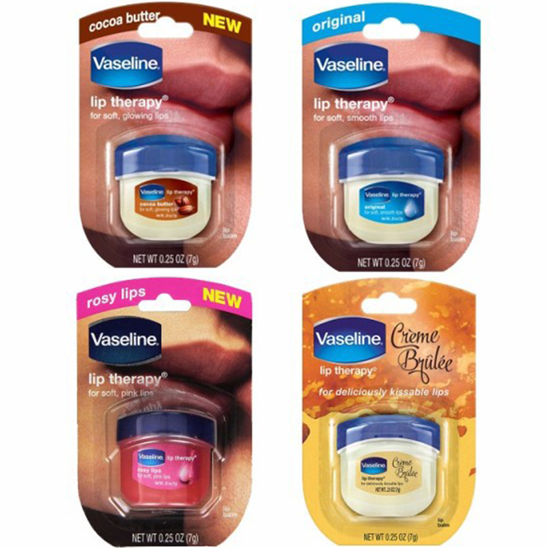 【Sell Out】Vaseline Lip Balm Lasting Long Lip Therapy Smooth Lips Anti Wrinkle Aging Refresh Nourish