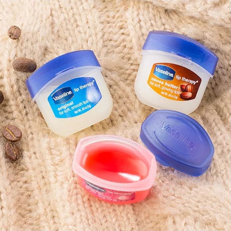 【Sell Out】Vaseline Lip Balm Lasting Long Lip Therapy Smooth Lips Anti Wrinkle Aging Refresh Nourish