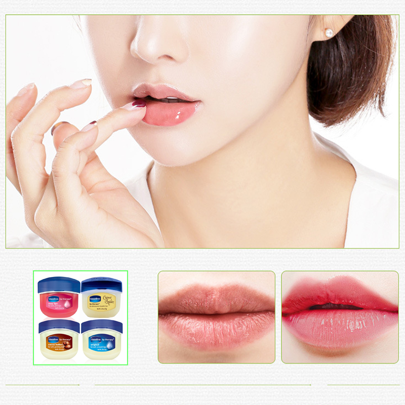 【Sell Out】Vaseline Lip Balm Lasting Long Lip Therapy Smooth Lips Anti Wrinkle Aging Refresh Nourish