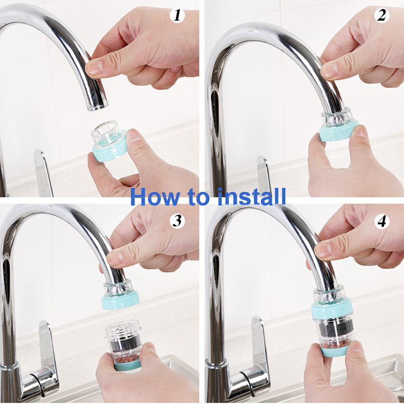 Water Purifier Water Cleaner Saving Faucet Filter for Kitchen Home Supplies Living Tap Water Filter
