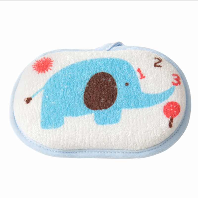 3pcs/set Cheaper New Rub Baby Shower Soft Scrubber Bath Foam Brush Rubbing Towel Bath Sponge