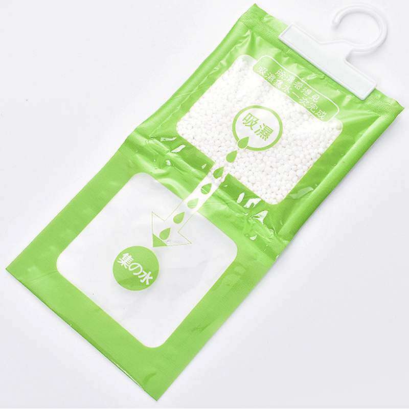 5 Packs Wardrobe dehumidifier Hanging Hygroscopic Anti-Mold Deodorizing Moistureproof Desiccant Bag