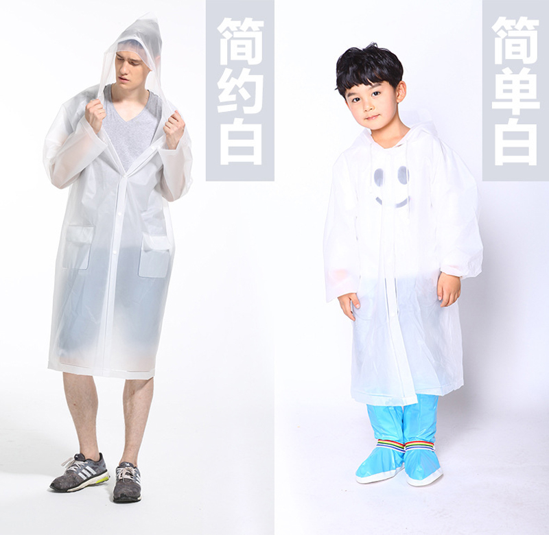 Portable Raincoats Rain Poncho with Hoods and Sleeves, fashion Rain Coats for women/men&amp;Rain Wears